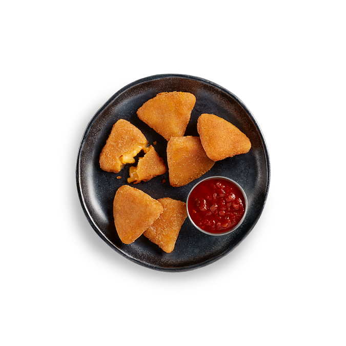 GOLDEN CRISP® BATTERED MAC & CHEESE WEDGES