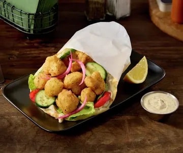 Cauli Shawarma Wrap