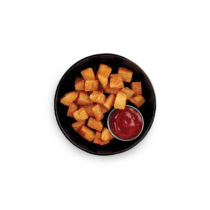 MCCAIN® REDSTONE CANYON™ SKIN-ON HASHBROWN CUBES 3/4" X 1" X 5/8"