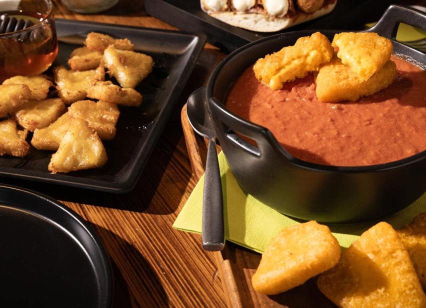 Mac & Cheese Tomato Bisque