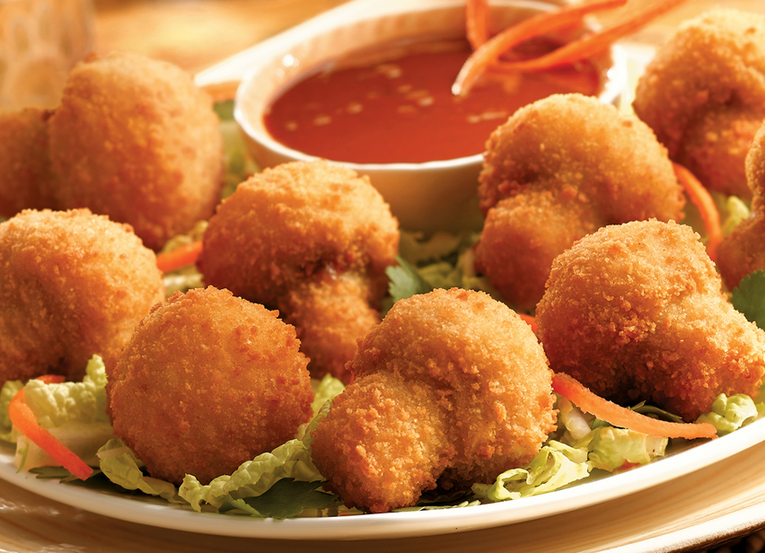 Spicy Mushroom Dippers