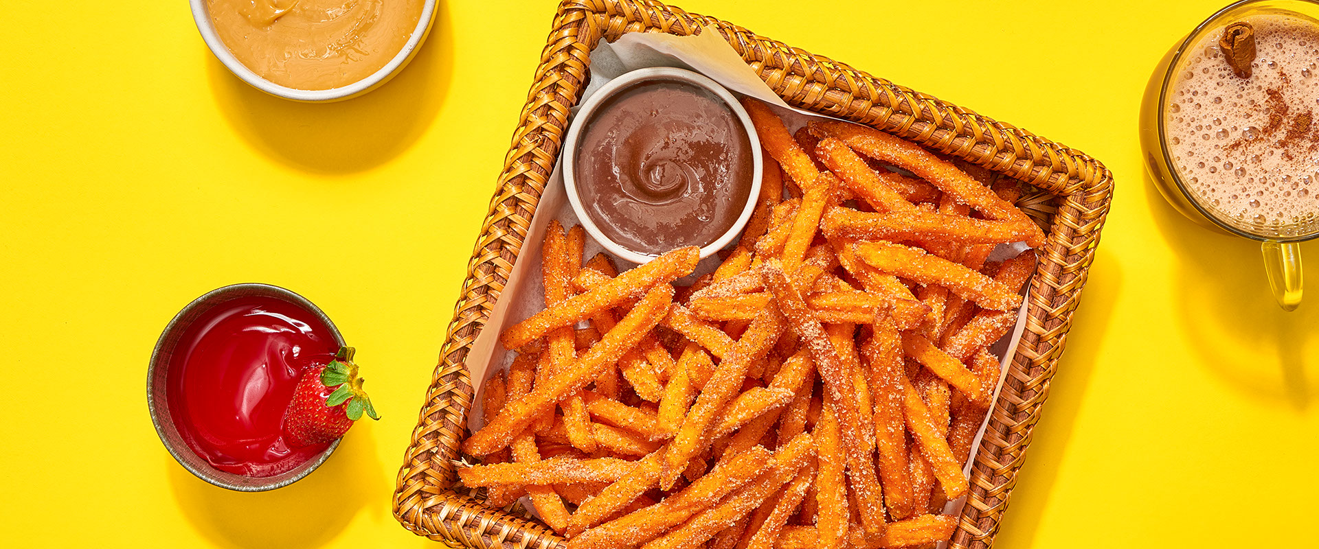 Sweet Potato "Churro" Fries
