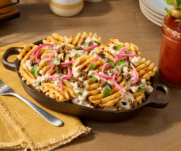 Queso Fundido Loaded Fries