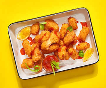 Bloody Marinara Cheese Curds
