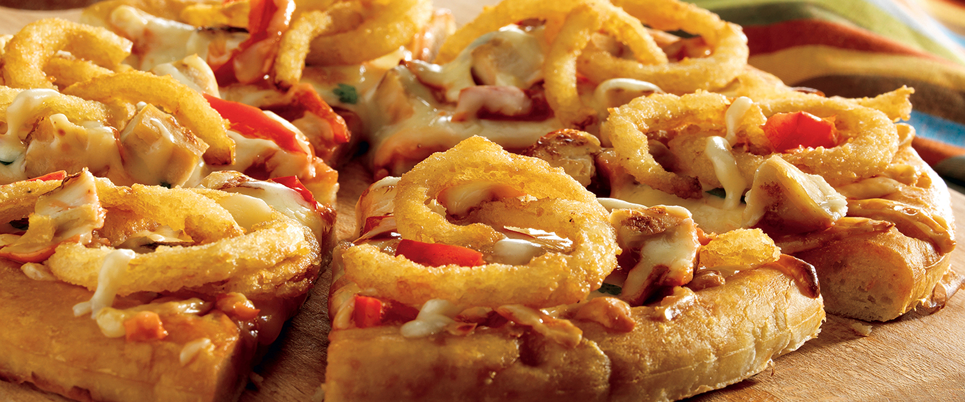 Tangle Topped Pizza