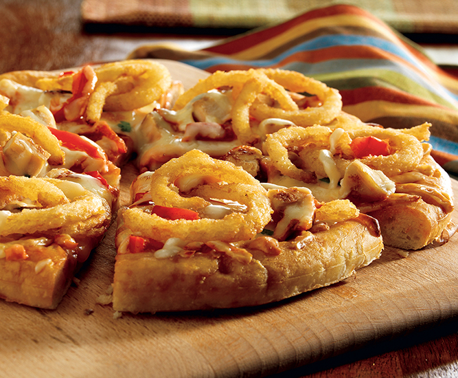Tangle Topped Pizza