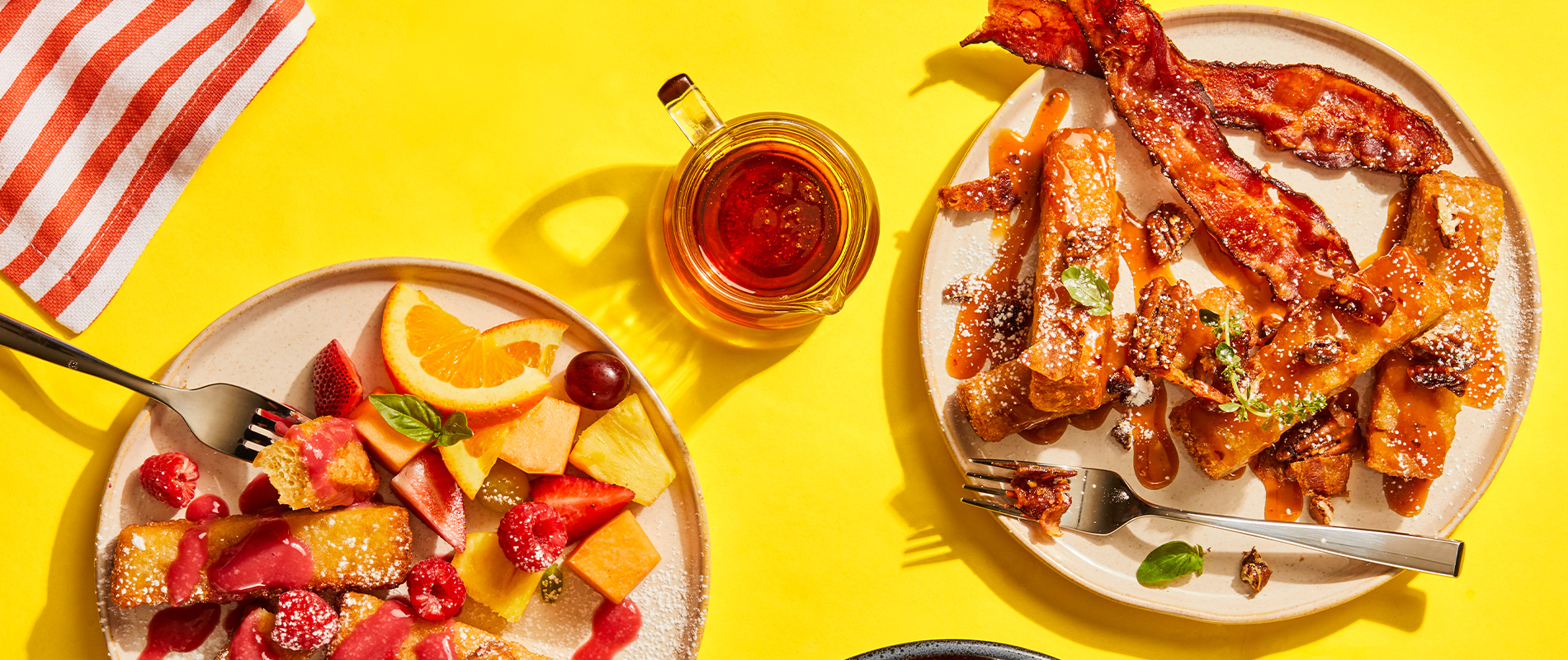 Pecan-Bacon French Toast