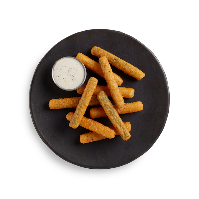 GOLDEN CRISP® FRYERSAVER BATTERED ZUCCHINI STICKS
