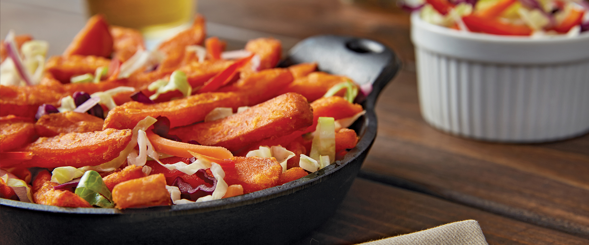 Maxi Cut Sweets with Garden Slaw
