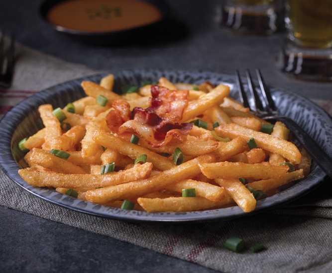 Bacon-Glazed Fries