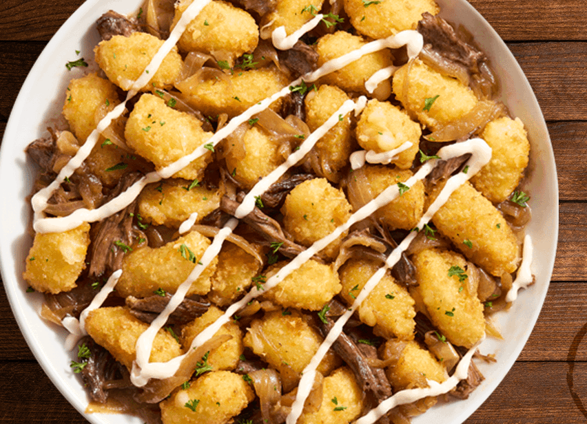 Pile-On Cheese Curds Platter