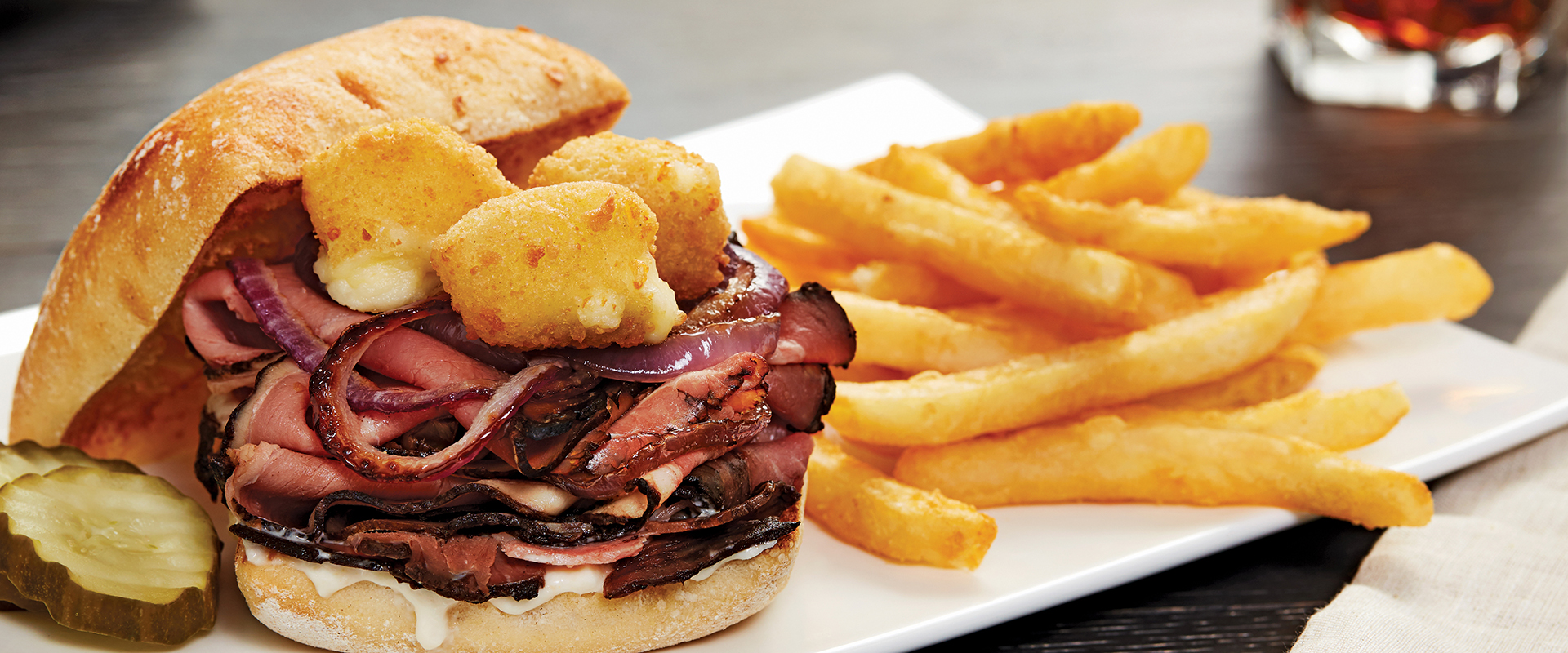 Roast Beef Ciabatta Sandwich