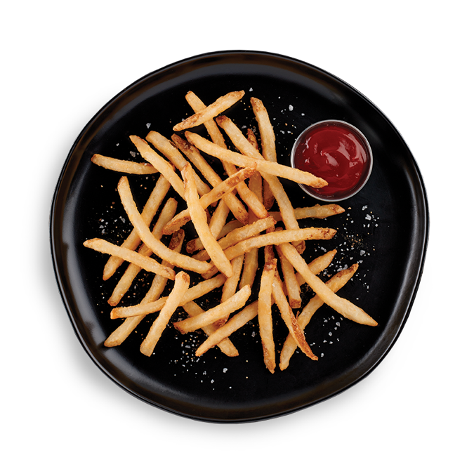 MCCAIN CRISPY COATED SKIN-ON THIN FRIES 5/16" XL 6X5 LBS