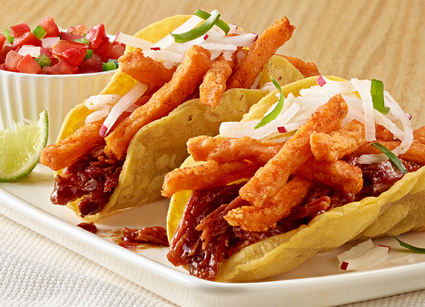Sweet Potato Pork Tacos