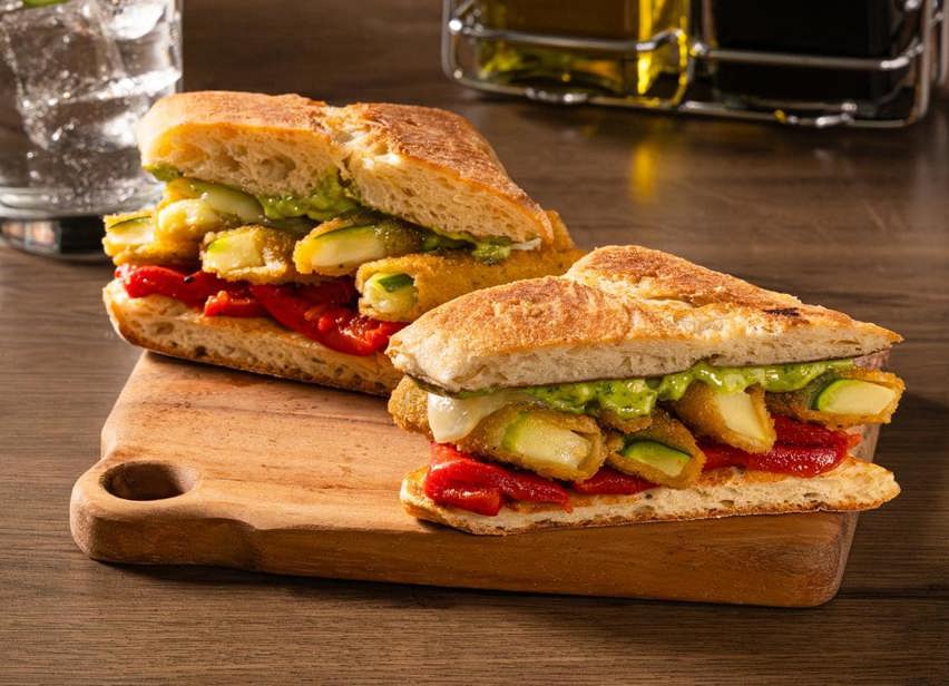 Vegetarian Italian Panini