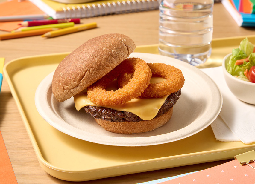 SERVE UP GOLDEN CRISP® WHOLE GRAIN ONION RINGS
