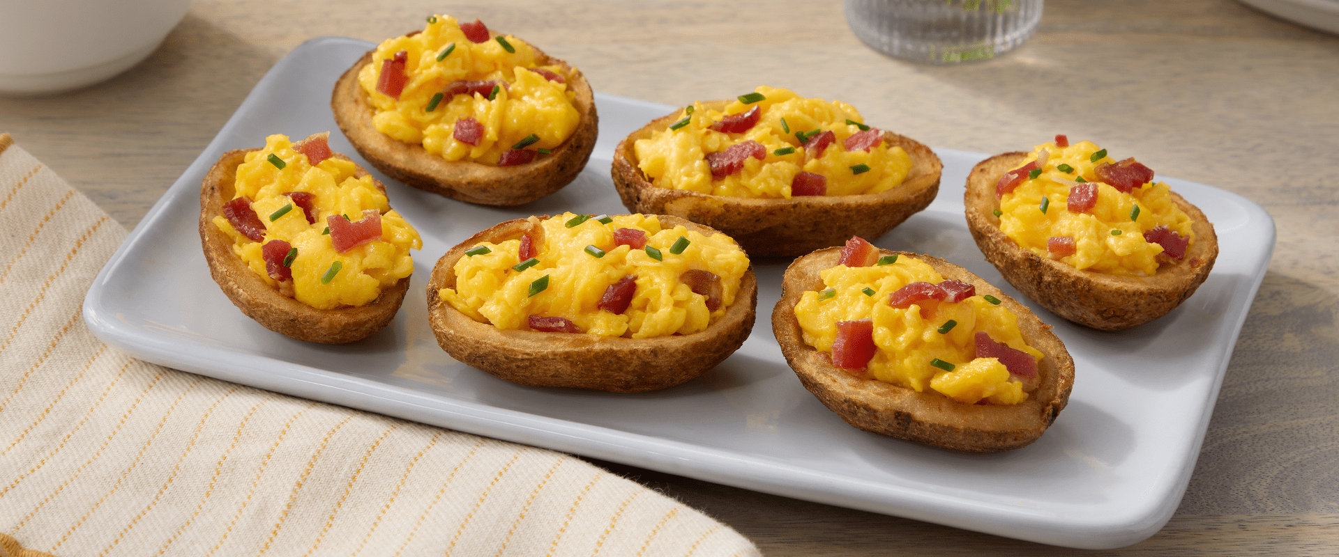 Loaded Breakfast Skins