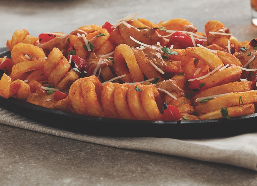 Zesty Chorizo and Alfredo Loaded Fries