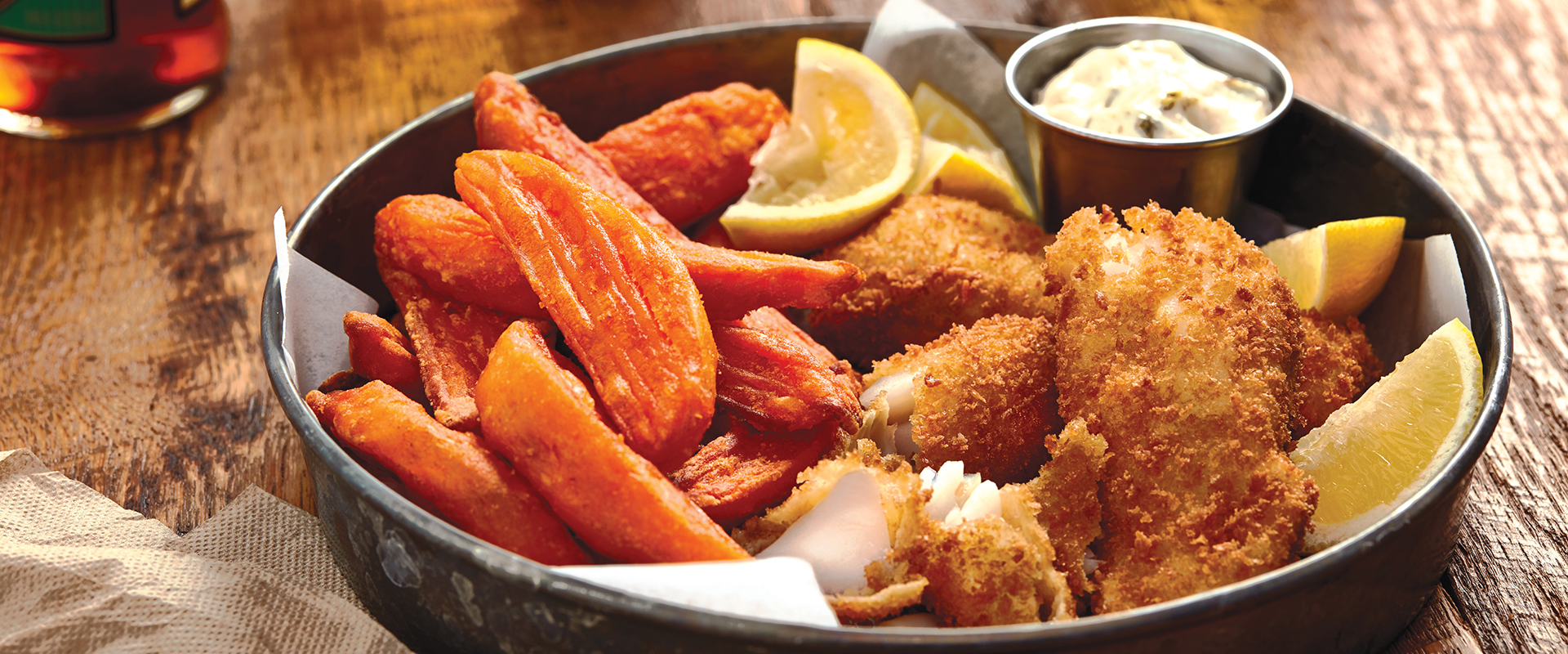 Fish & Sweet Potato Chips