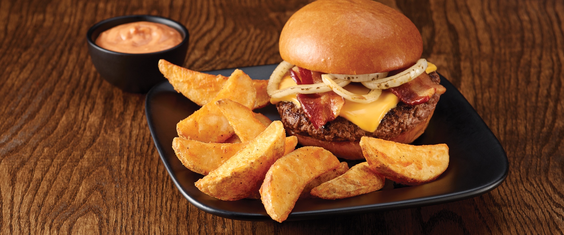 Bacon Honey-Hot Burger