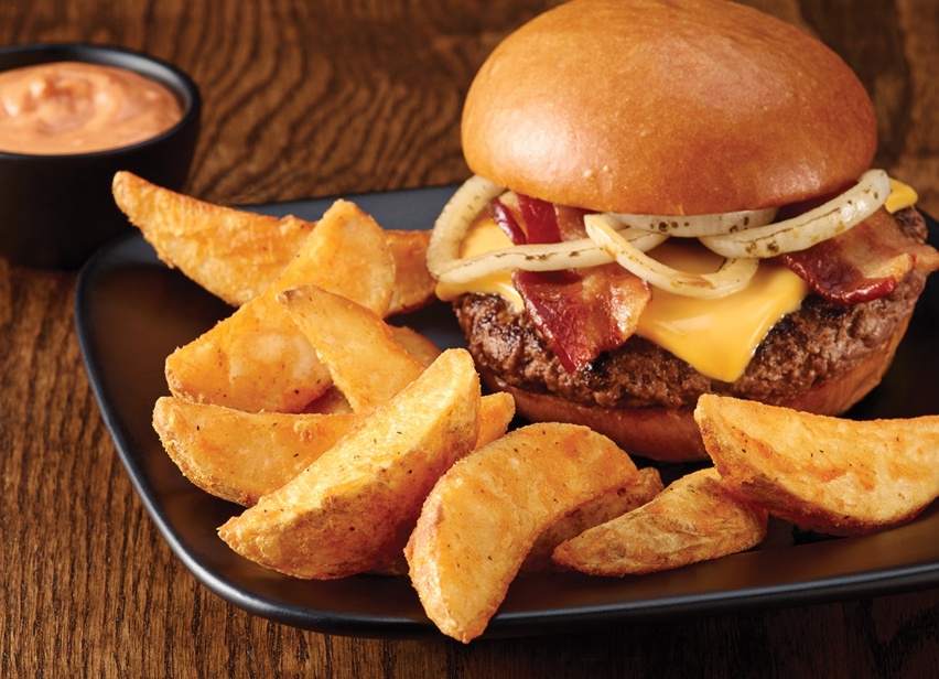 Bacon Honey-Hot Burger