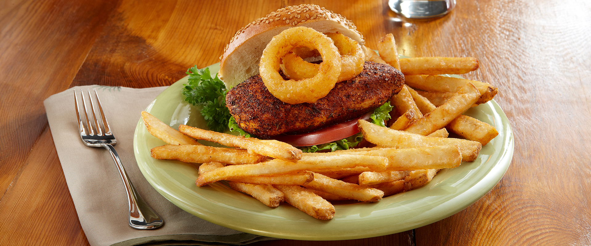 Stacked Chicken Sandwich