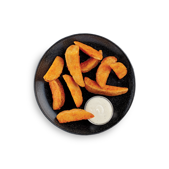 MCCAIN® CRISPY BAKEABLE SEASONED SKIN-ON 8-CUT WEDGES 6X5 LBS