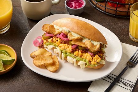 Chorizo Breakfast Torta