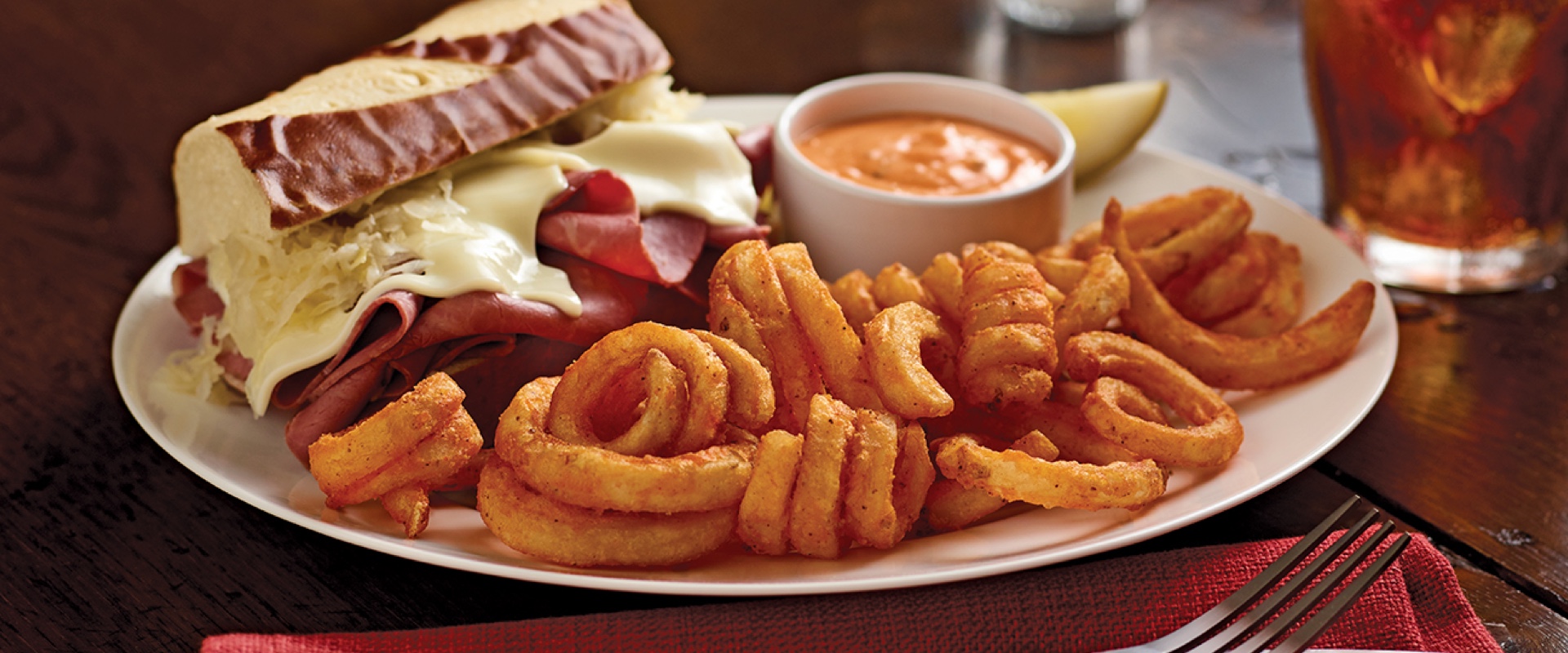 Classic Reuben and Fries