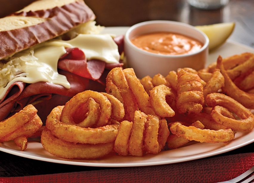 Classic Reuben and Fries