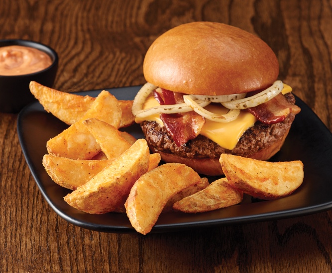 Bacon Honey-Hot Burger