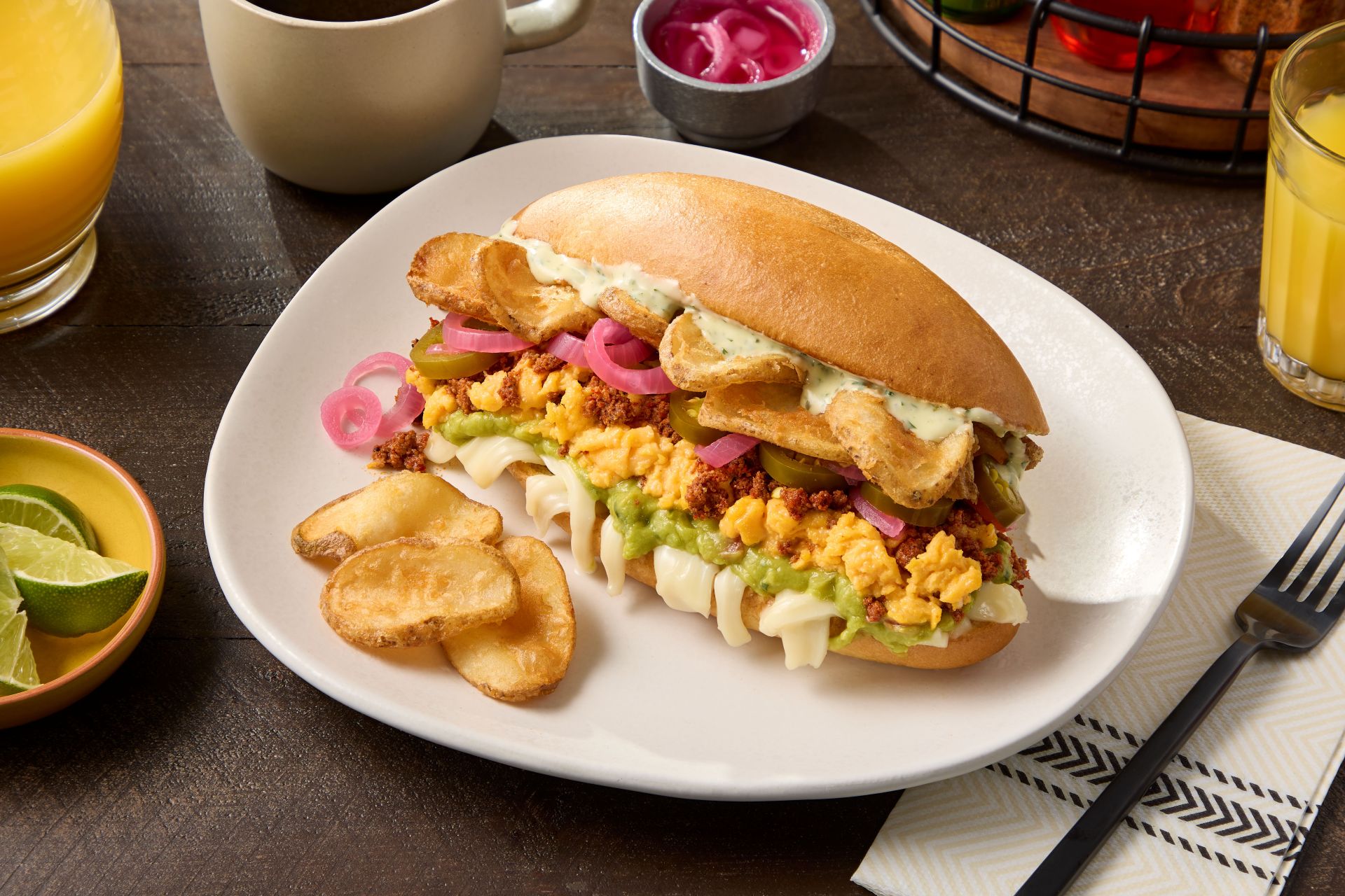 Chorizo Breakfast Torta
