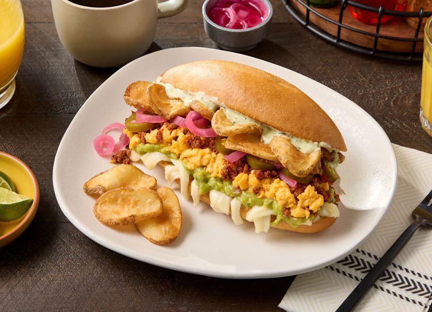 Chorizo Breakfast Torta