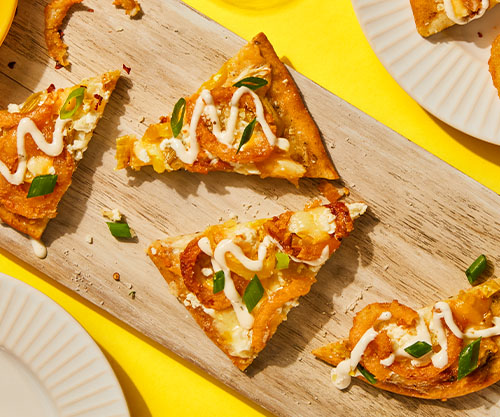Gouda Nuff Flatbread