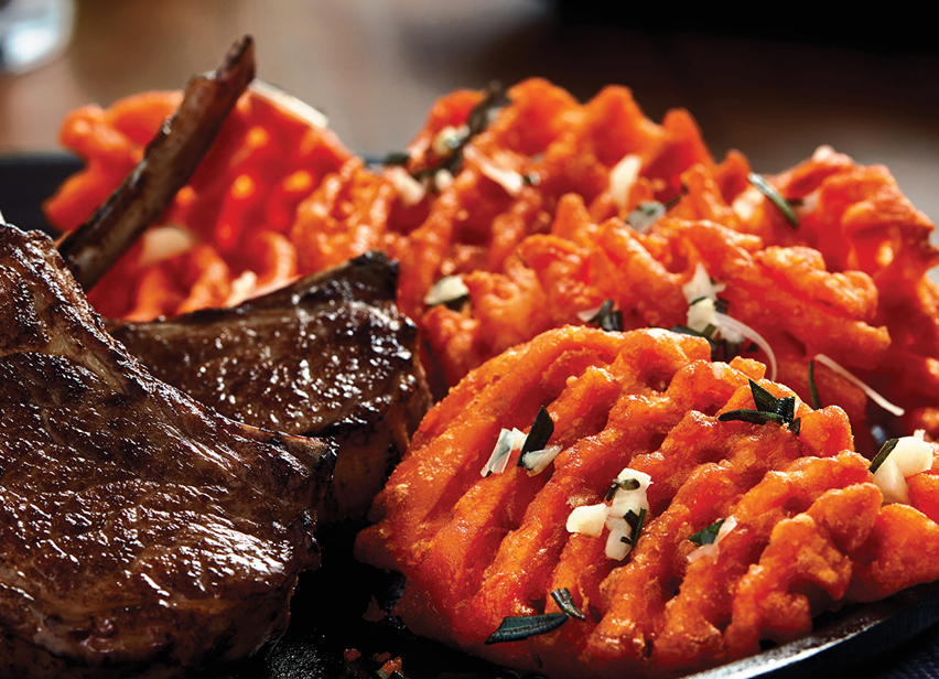 Grilled Lamb Chops and Tuscan Sweets