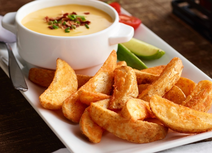 Beer Cheese Soup Wedges