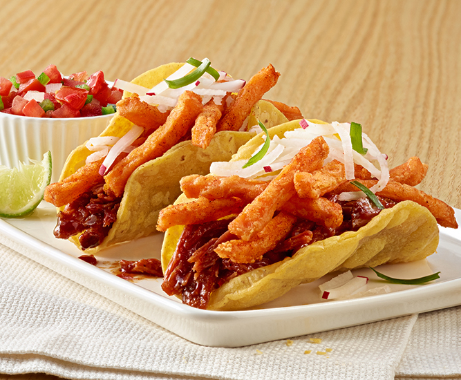 Sweet Potato Pork Tacos
