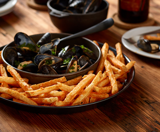 Moules & Rouge Frites