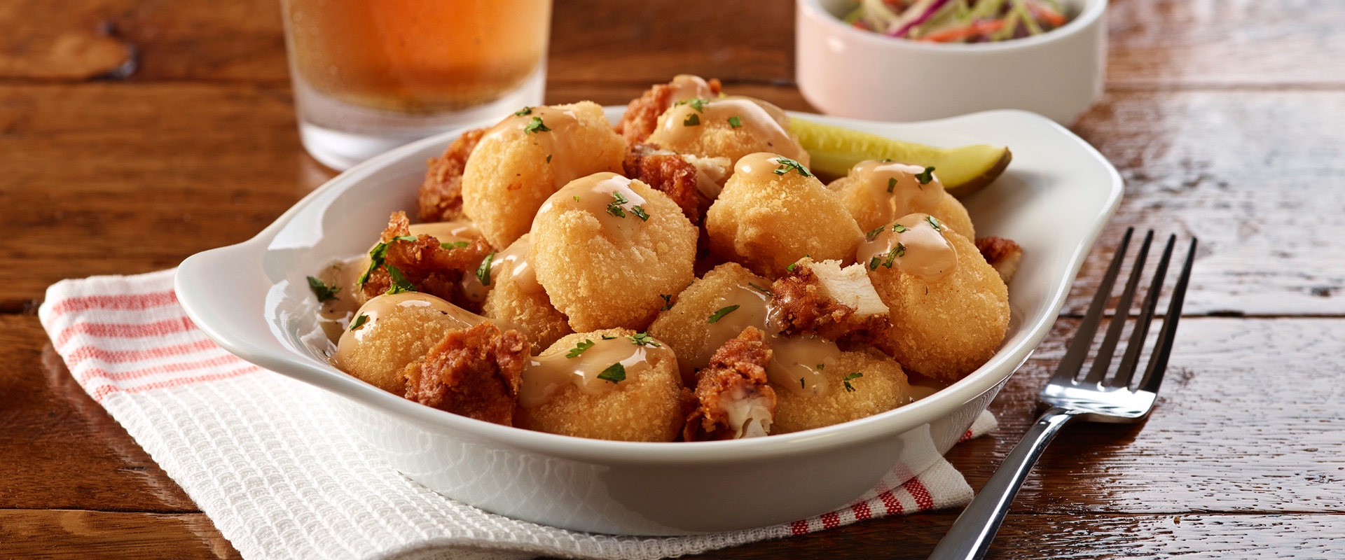 Chicken Fried Potato Bites