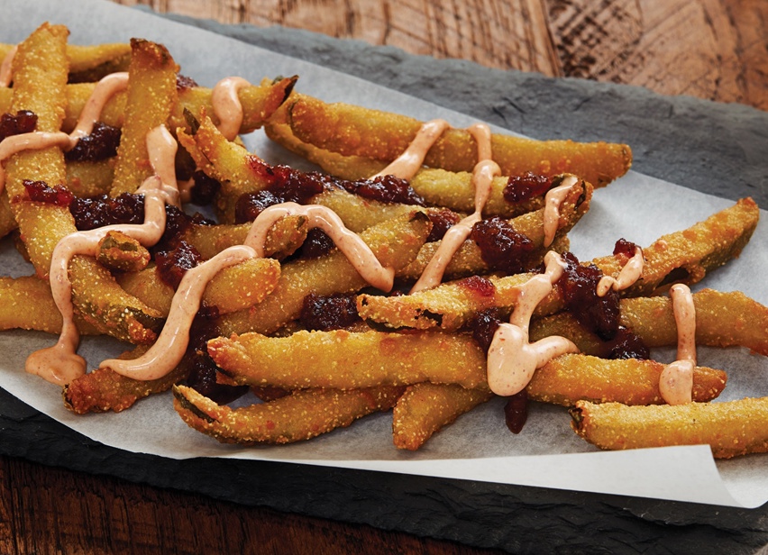 Bringin’ the Heat Pickle Fries