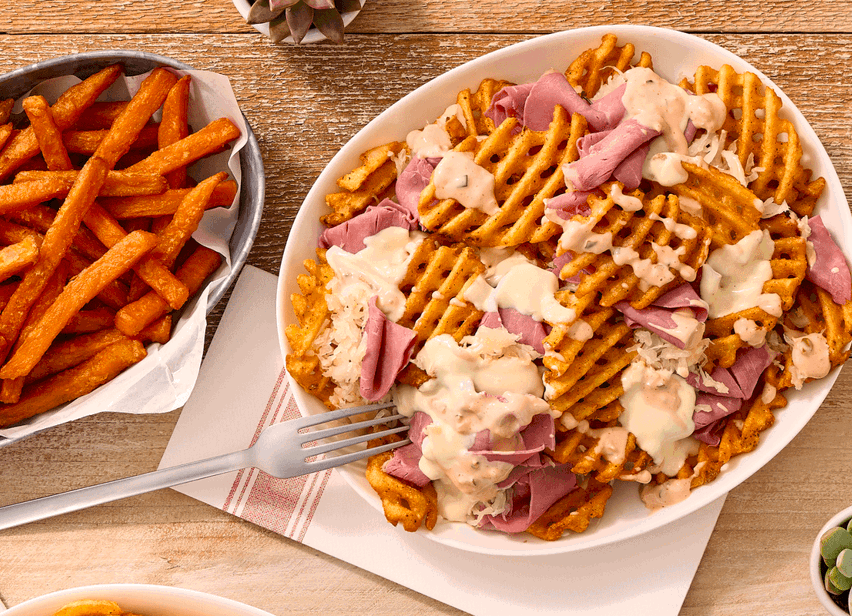 Loaded Reuben Fries