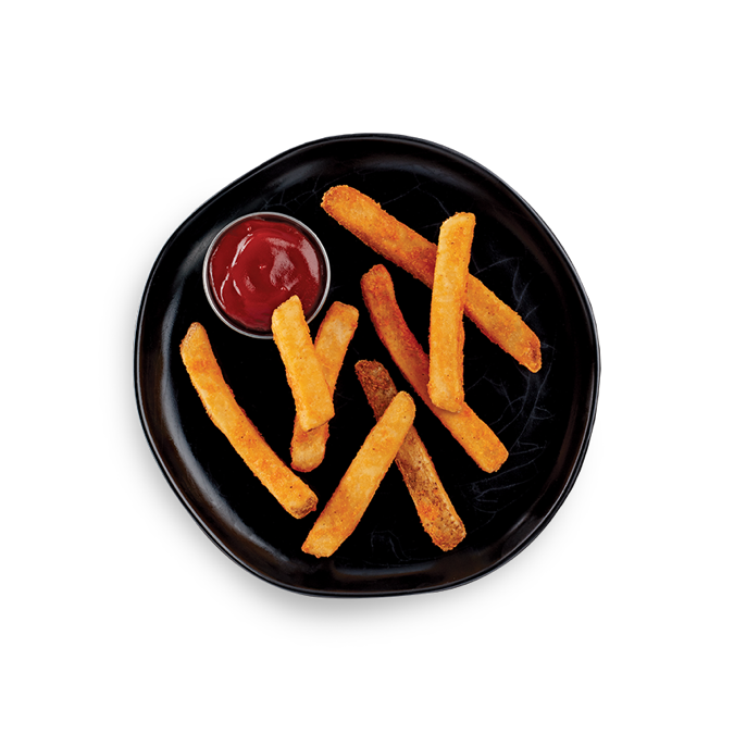 MCCAIN® CRISPY BAKEABLE SEASONED SKIN-ON FRIES 1/2" XL