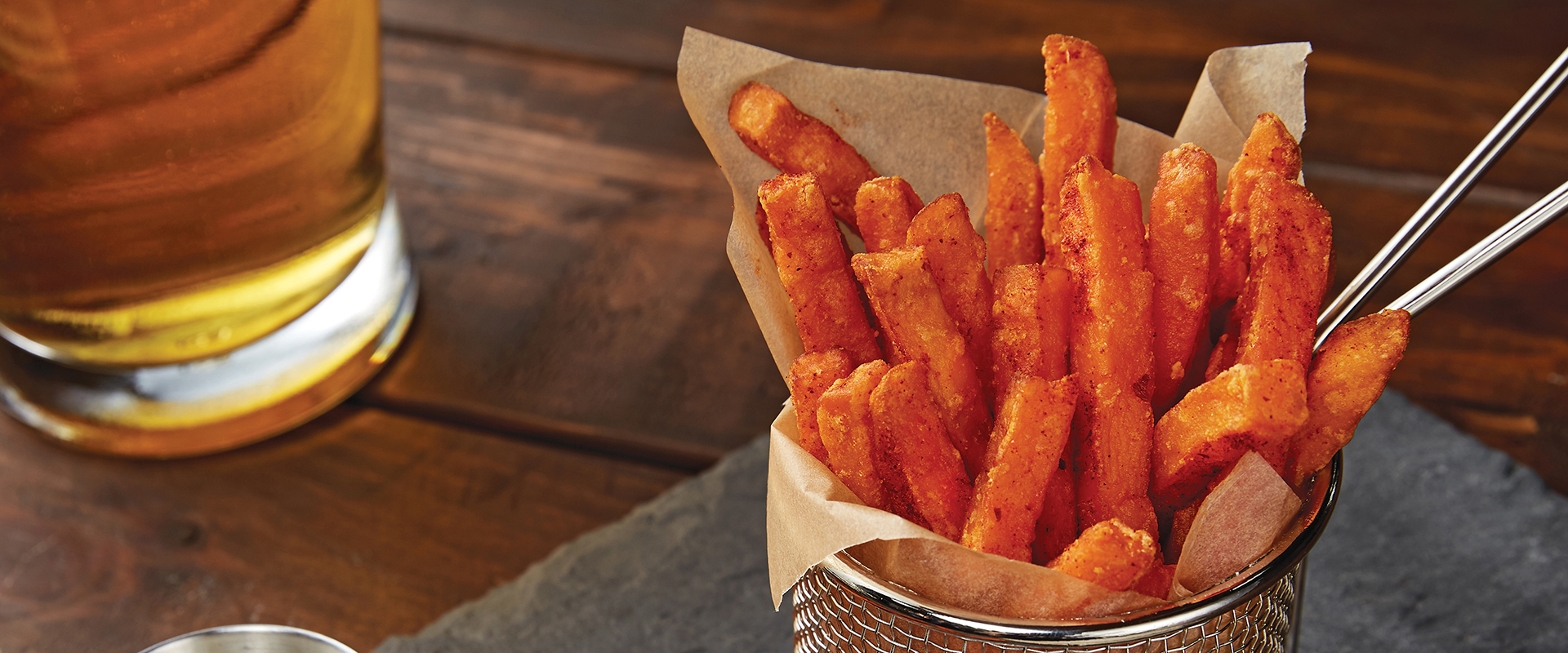 Sriracha-Dusted Sweet Fries