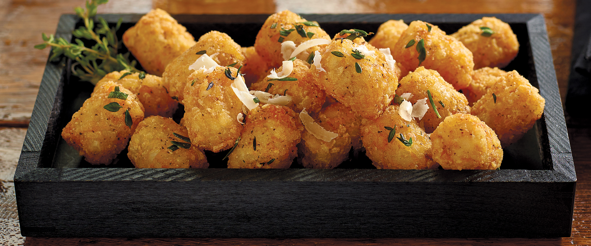 Rosemary Parmesan Tots
