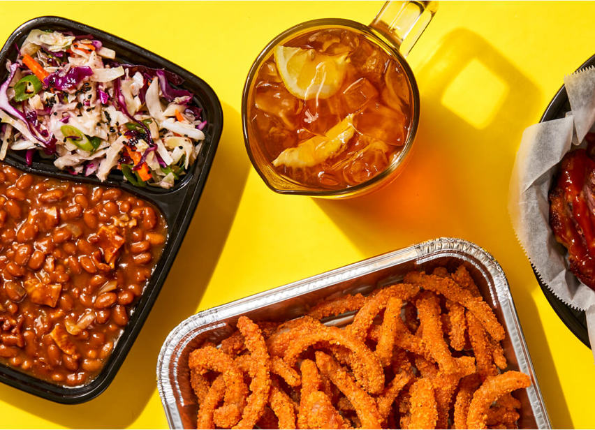 BBQ Brisket Family Meal & Moore's Spicy Breaded Onion Straws
