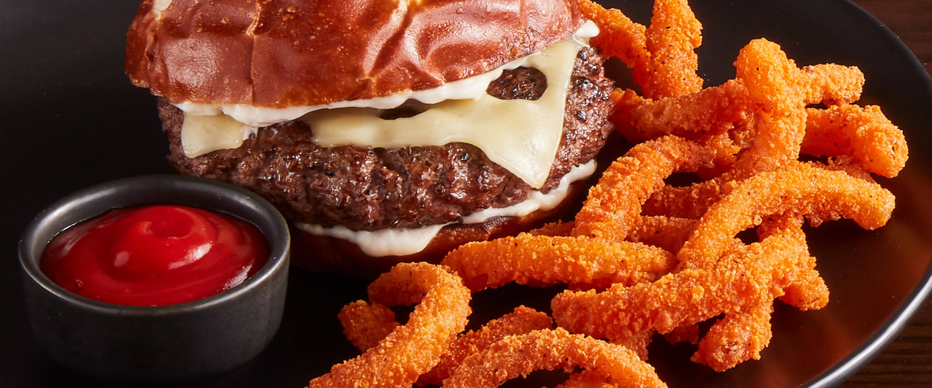 Crispy Onion Pub Burger