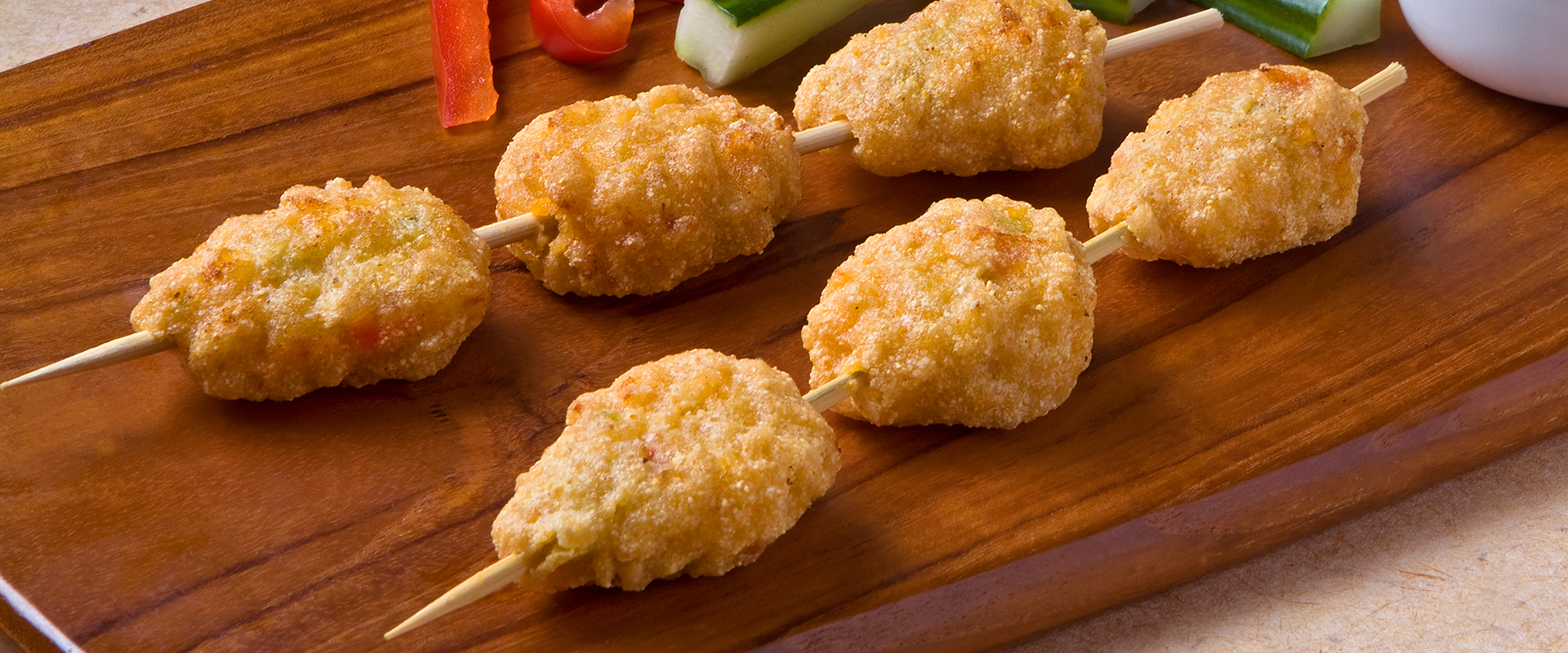 Skewered Corn Bites