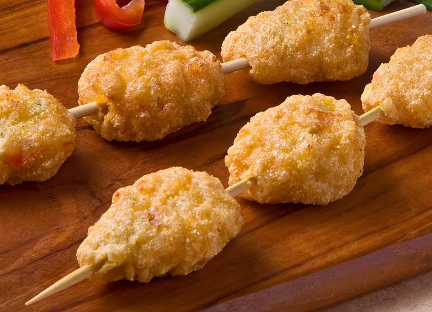 Skewered Corn Bites