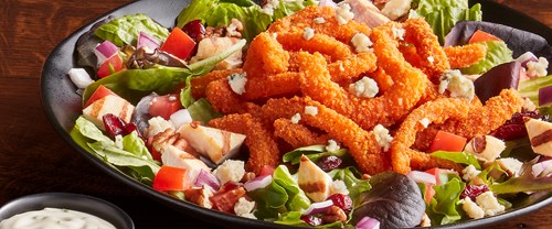 Crispy Onion Chicken Salad
