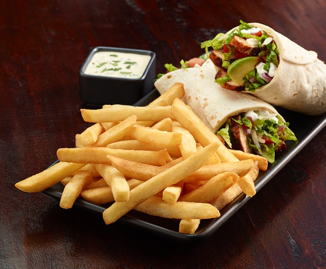 Fajita Chicken Wrap